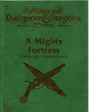 Dungeons and Dragons 2nd ed: a Mighty Fortress Campaign Sourcebook - Used