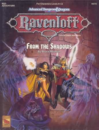 Dungeons and Dragons 2nd ed: Ravenloft: From the Shadows - Used
