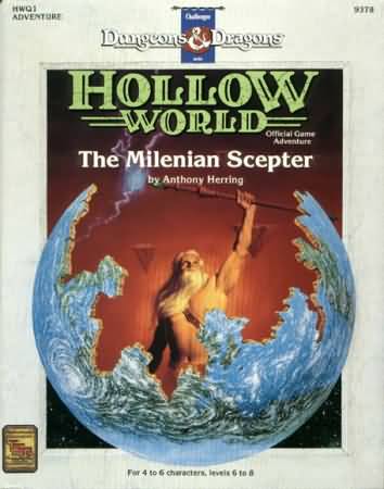 Dungeons and Dragons Basic ed: Hollow World: The Milenian Scepter - Used
