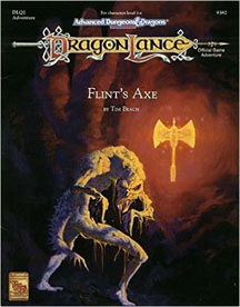 Dungeons and Dragons 2nd Ed: Dragonlance: Flints Axe - Used