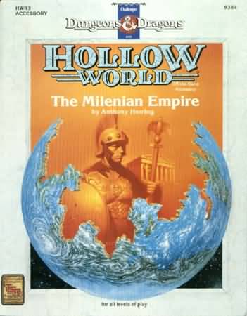 Dungeons and Dragons Basic ed: Hollow World: The Milenian Empire - Used