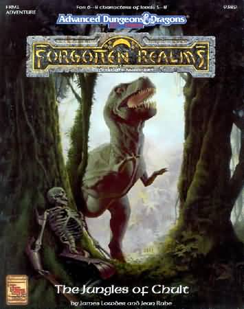 Dungeons and Dragons 2nd ed: Forgotten Realms: the Jungles of Chult - Used