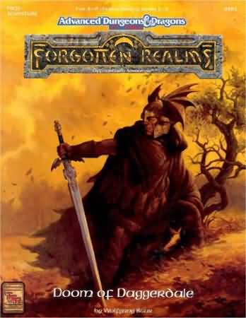 Dungeons and Dragons 2nd ed: Forgotten Realms: Doom of Daggerdale - Used