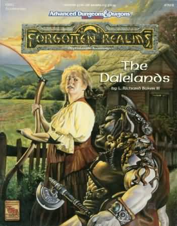 Dungeons and Dragons 2nd ed: Forgotten Realms: the Dalelands - Used