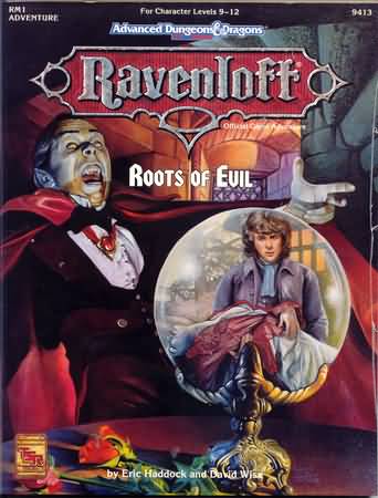 Dungeons and Dragons 2nd ed: Ravenloft: Roots of Evil - Used