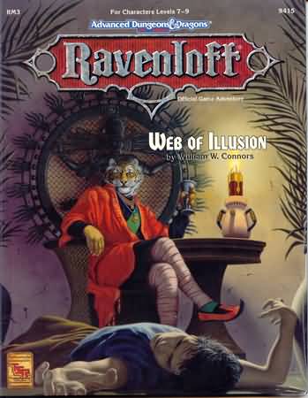 Dungeons and Dragons 2nd ed: Ravenloft: Web of Illusion - Used