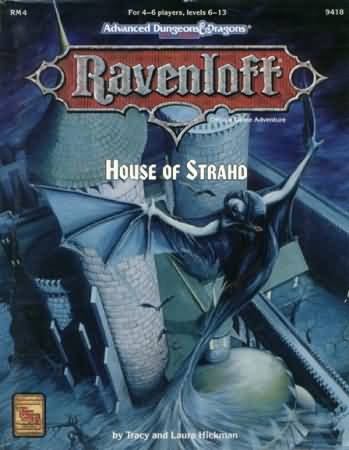 Dungeons and Dragons 2nd ed: Ravenloft: House of Strahd - Used