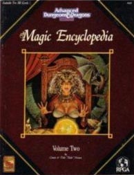 Dungeons and Dragons 2nd ed: Magic Encyclopdia: Volume Two: 9421 - Used