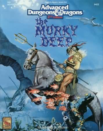 Dungeons and Dragons 2nd ed: the Murky Deep - Used