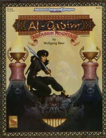 Dungeons and Dragons 2nd ed: Al-Qadim: Assassin Mountain Box Set - Used