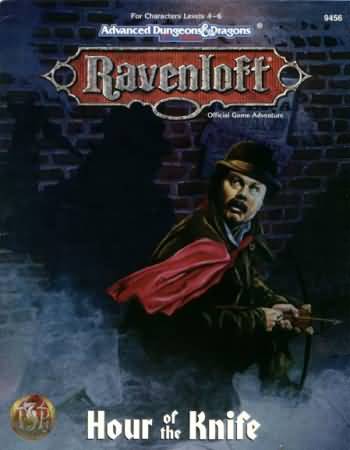 Dungeons and Dragons 2nd ed: Ravenloft: Hour of the Knife - Used