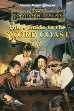 Dungeons and Dragons 2nd ed: Forgotten Realms: Volos Guide to the Sword Coast - Used