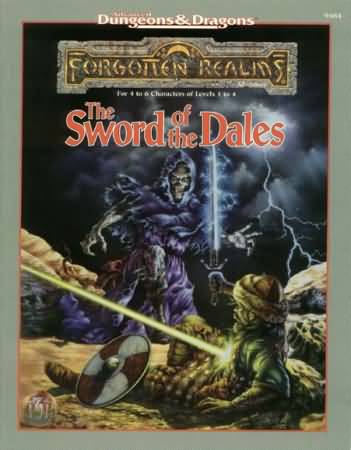 Dungeons and Dragons 2nd ed: Forgotten Realms: the Sword of the Dales - Used