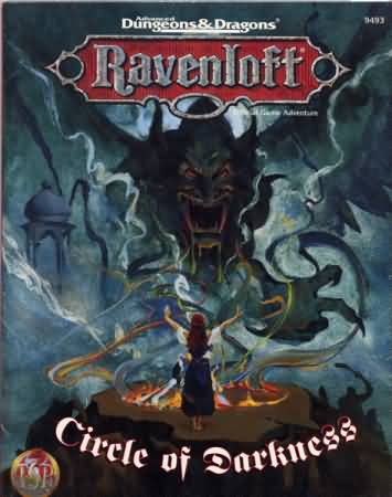 Dungeons and Dragons 2nd ed: Ravenloft: Circle of Darkness - Used