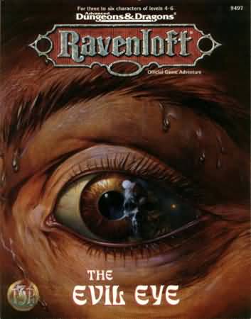 Dungeons and Dragons 2nd ed: Ravenloft: the Evil Eye - Used
