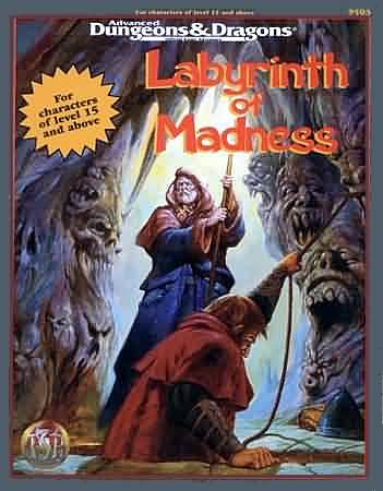 Dungeons and Dragons 2nd ed: Labyrinth of Madness - Used