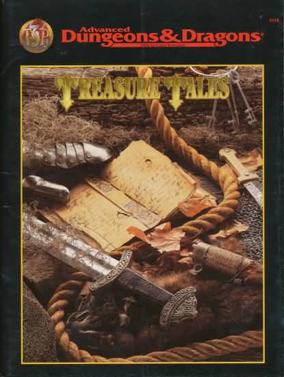 Dungeons and Dragons 2nd ed: Treasure Tales - Used