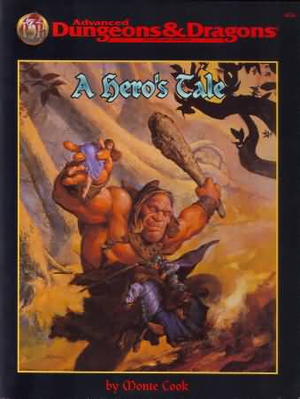 Dungeons and Dragons 2nd ed: A Heros Tale - Used