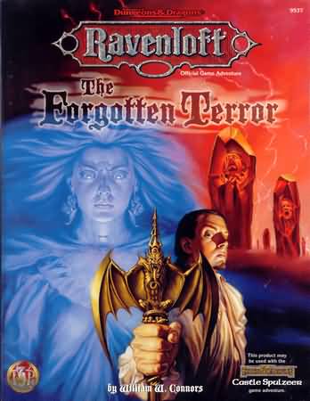 Dungeons and Dragons 2nd ed: Ravenloft: the Forgotten Terror - Used