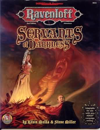 Dungeons and Dragons 2nd ed: Ravenloft: Servants of Darkness - Used