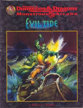 Dungeons and Dragons 2nd ed: Monstrous Arcana: Evil Tide - Used