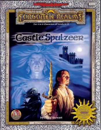 Dungeons and Dragons 2nd ed: Forgotten Realms: Castle Spulzeer - Used
