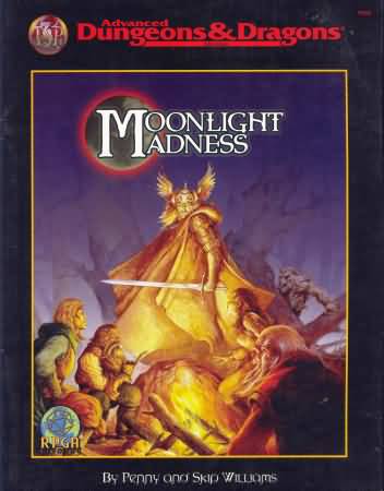 Dungeons and Dragons 2nd ed: Moonlight Madness - Used