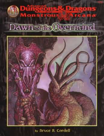 Dungeons and Dragons 2nd ed: Monstrous Arcana: Dawn of the Overmind - Used