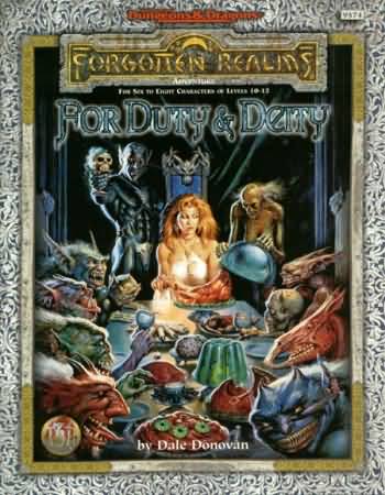 Dungeons and Dragons 2nd ed: Forgotten Realms: For Duty and Deity - Used