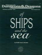 Dungeons and Dragons 2nd Ed:  Of Ships and the Sea - Used