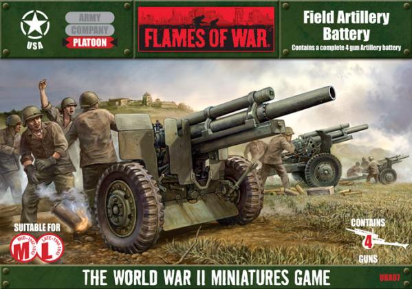 Flames of War: Field Artillery Battery: USA Box Set