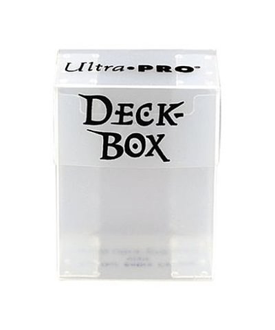 Deck Box: Solid Clear - 81454