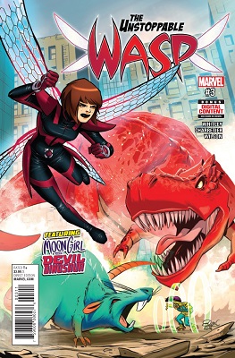 Unstoppable Wasp no. 3 (2017 Series)