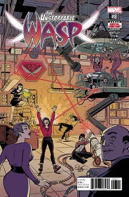 Unstoppable Wasp no. 8 (2017 Series)