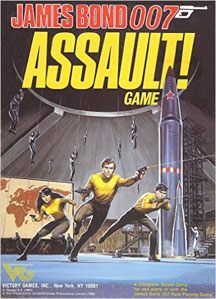 James Bond 007 Assault Board Game - Used