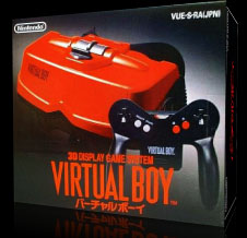 Virtual Boy System (with box and AC Adapter)