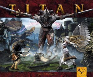 Titan Board Game - USED - By Seller No: 7709 Tom Schertzer