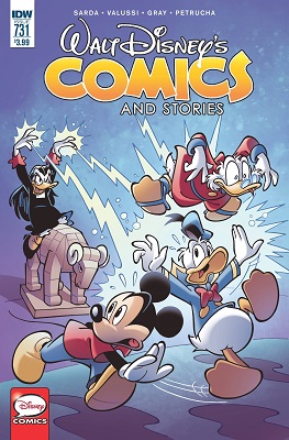 Walt Disney Comics and Stories no. 731 (1940 Series)