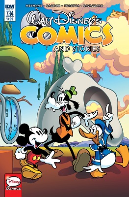 Walt Disney Comics and Stories no. 734 (1940 Series)