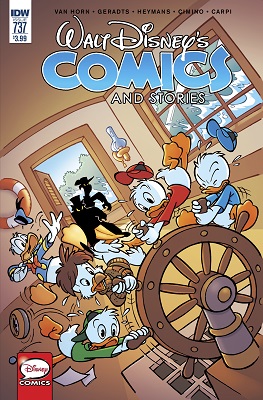 Walt Disney Comics and Stories no. 737 (1940 Series)
