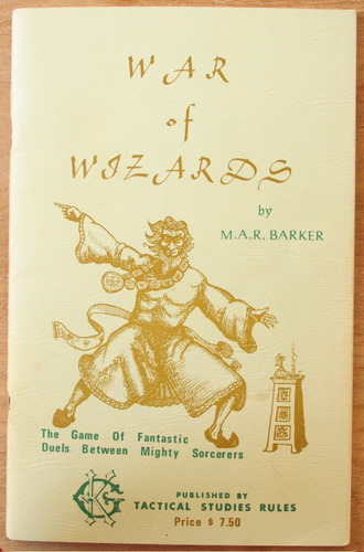 War of Wizards Micro Game (1975, 1st printing) - Used