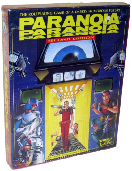 Paranoia 2nd ed: Box Set - Used