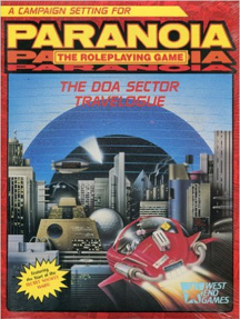 Paranoia the Role Playing Game: the DOA Sector Travelogue - Used