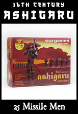 Rising Sun: Ashigaru Missile Troops Plastic Miniatures