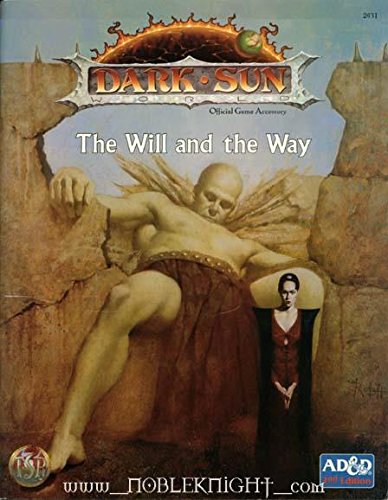 Dungeons and Dragons 2nd ed: Dark-Sun: The Will and the Way - Used