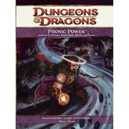 Dungeons and Dragons 4th ed: Psionic Power - Used