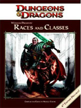 Dungeons and Dragons 4th ed: Races and Classes - Used