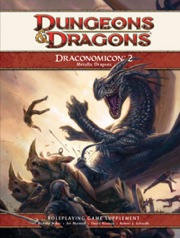 Dungeons and Dragons 4th ed: Draconomicon: Metallic Dragons - Used