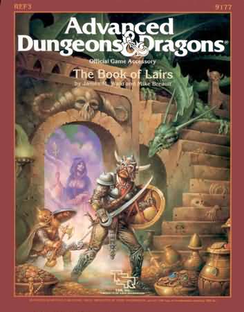 Dungeons and Dragons 1st ed: The Book of Lairs - Used