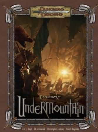 Dungeons and Dragons 3.5 ed: Expedition to UnderMountain - Used
